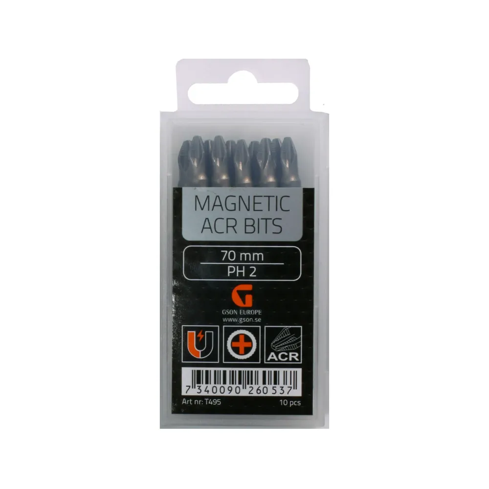 Industristyrka ACR Magnetic Bits PZ1 70 mm