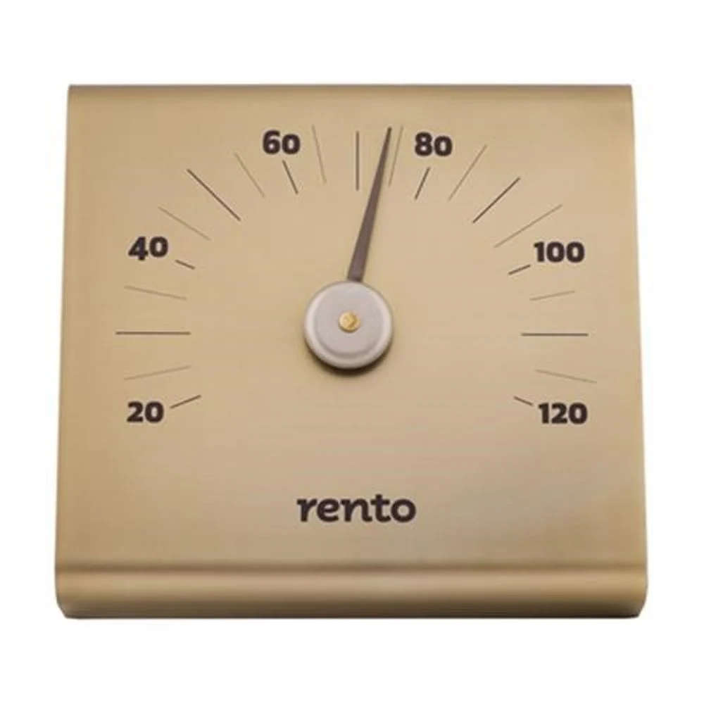 Industristyrka RENTO Bastutermometer Aluminium Champagne