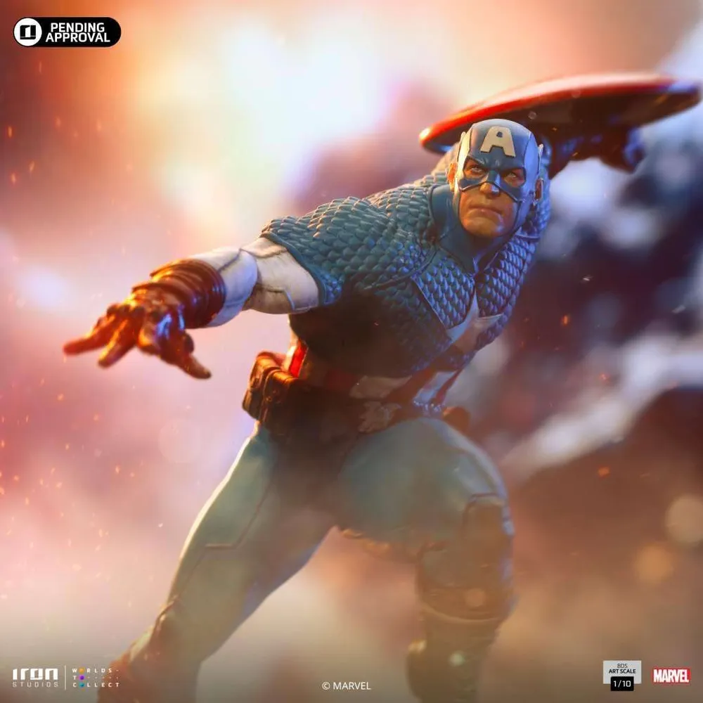 Infinity Gauntlet Captain America 1/10 Staty