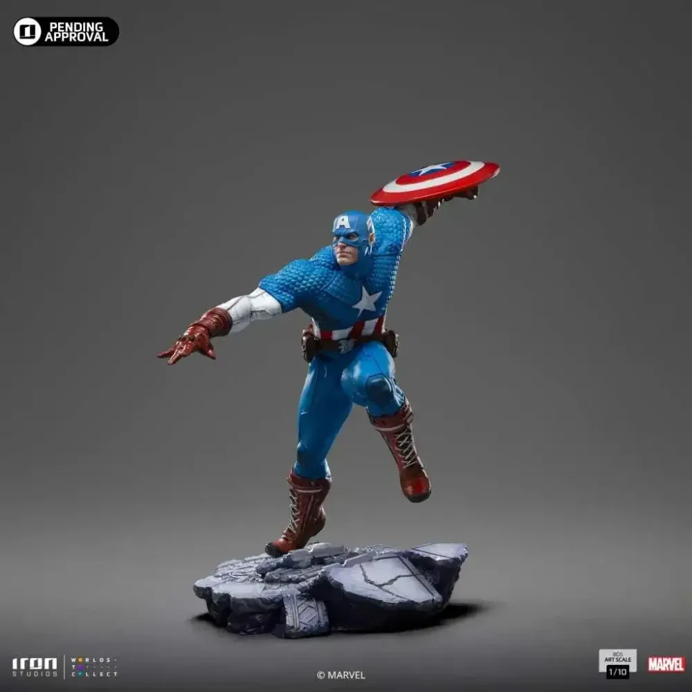 Infinity Gauntlet Captain America 1/10 Staty