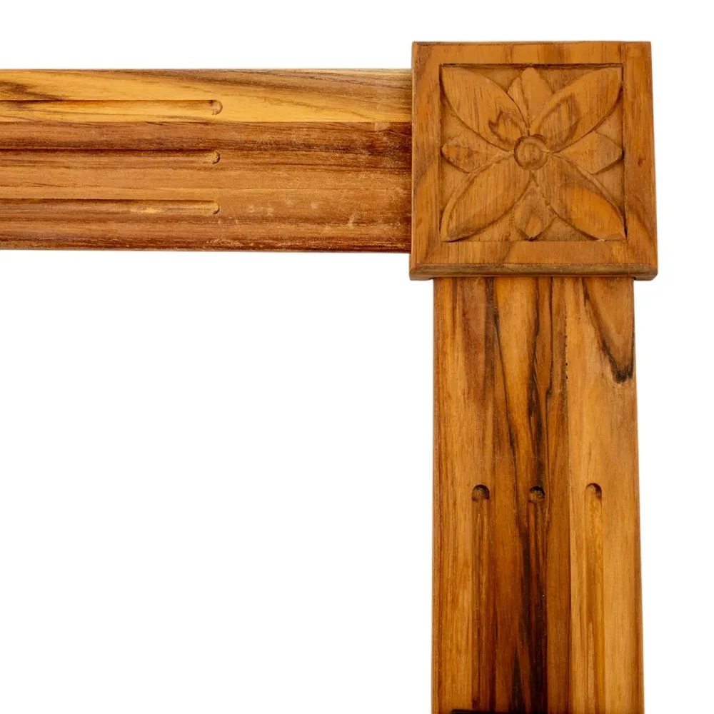 Invändigt foder Tradition teakwood enkeldörr