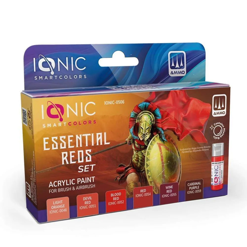 Ionic Fundamental Reds Målarset DIY Projects