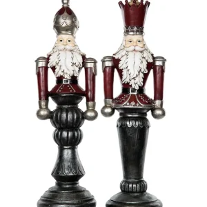 Juldekoration Nötknäppare twin-pack 65 cm Mix Röd