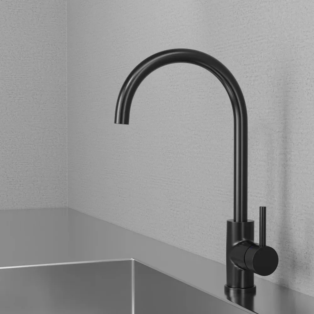 Köksblandare Scandtap Metall Curve