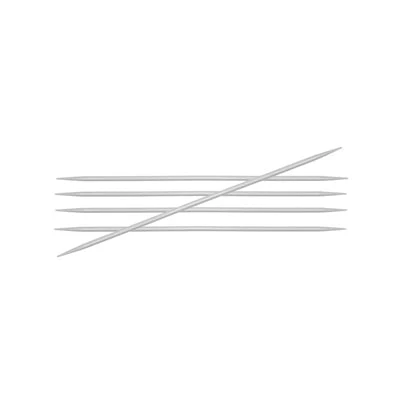 KnitPro Basix Alu. Strømpepinde 15cm 2.25mm