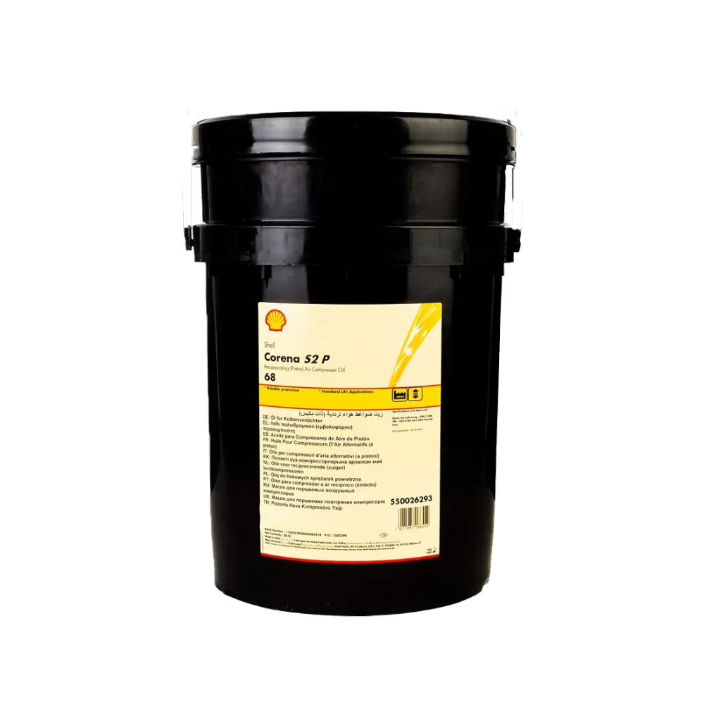 Kolvkompressorolja Shell Corena S2 P 68, 20L