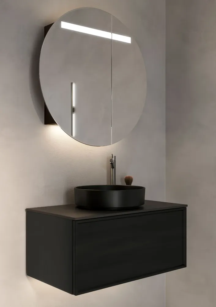 Kommod INR Air Wood 80 Work Light Black