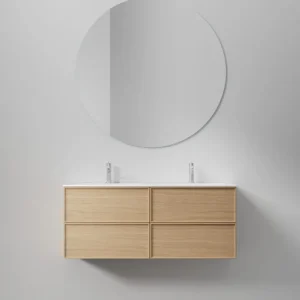Kommod INR Core Sense 120 Med Dubbla Tvättställ Carbon