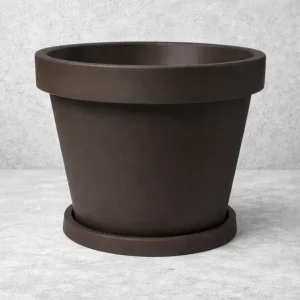 Kruka plast Lira Välj - diameter 40 cm Dove