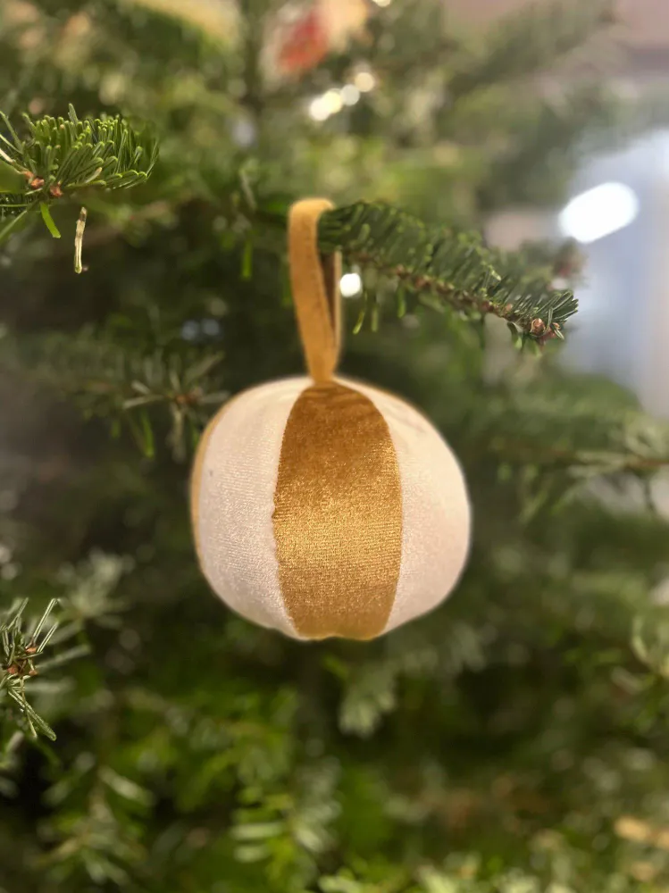Kula Dekoration 2P Guld 10cm