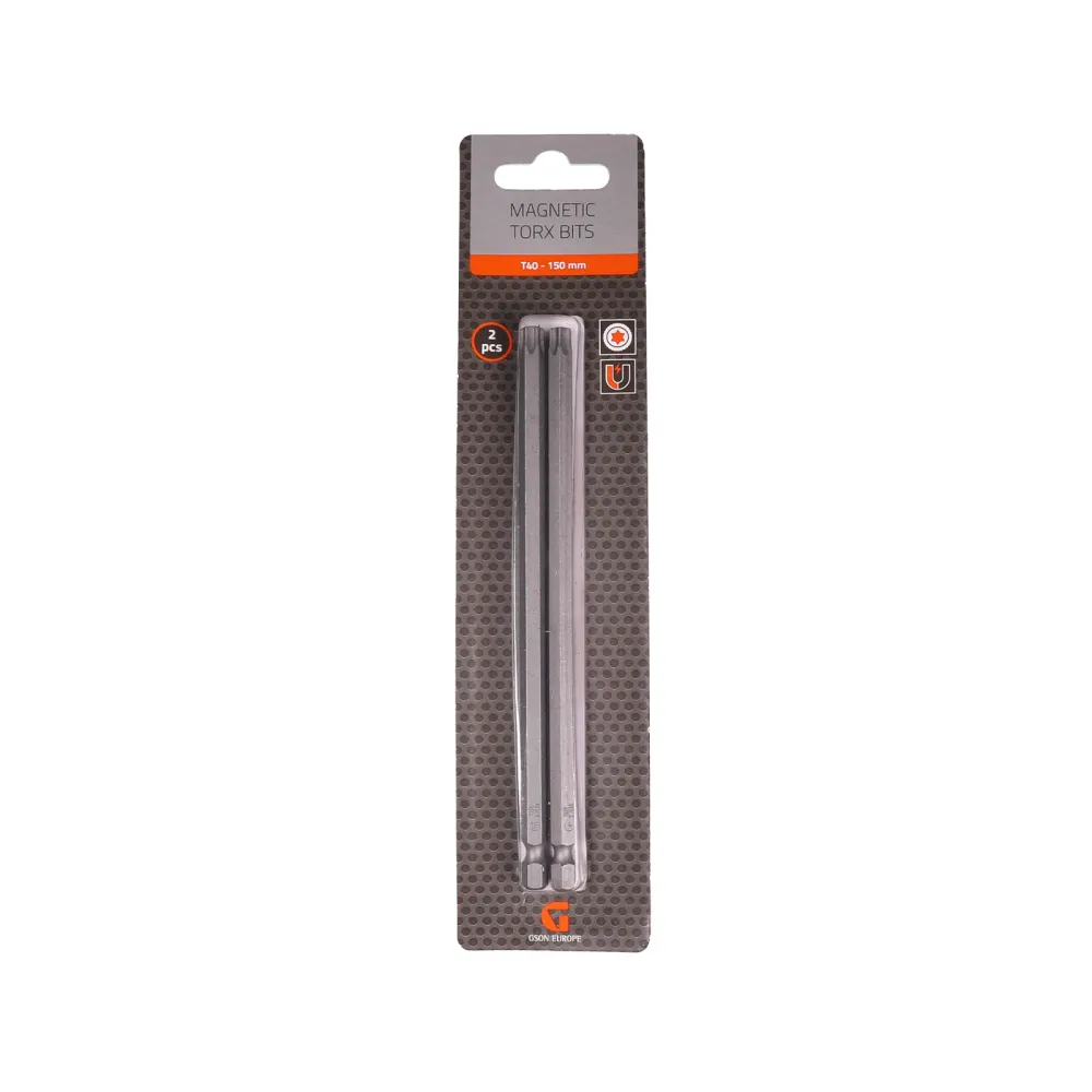 Lasernivå Magnetic Torx Bits T40 150 mm 2 st
