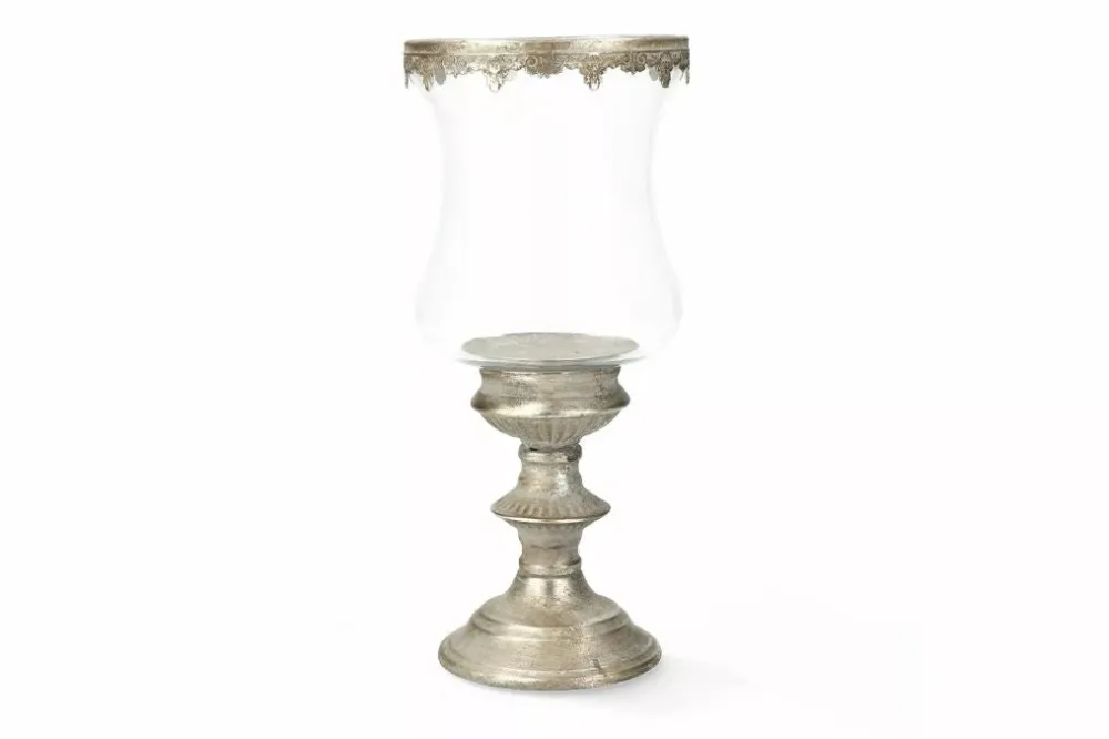 Ljuslykta Martine Champagne 14x31cm