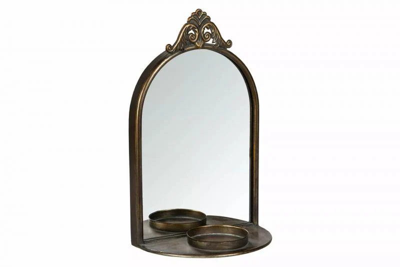 Ljusstake Vägg Antik Antique finish 20x12x35cm HH