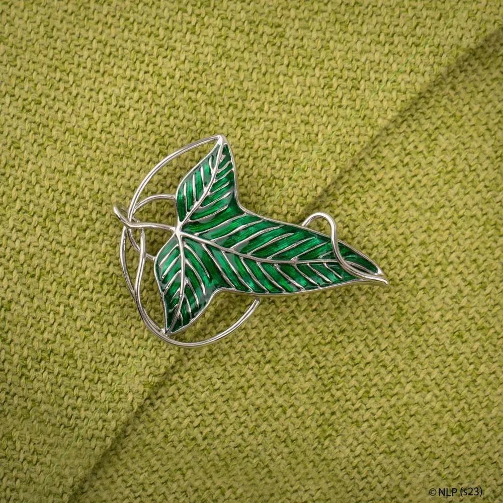 Lorien Leaf Pin Brosch Home & Workshop