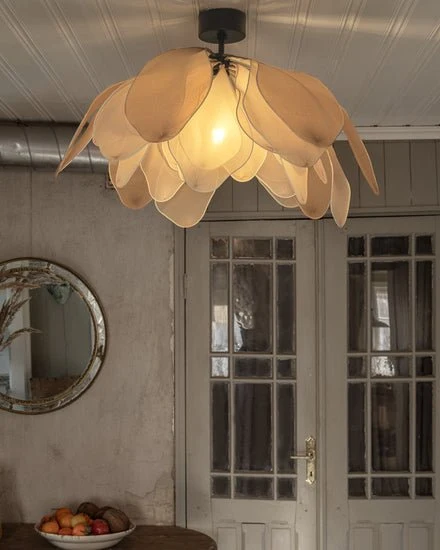 Lou Lou plafond Ø80 cm natur - 20V