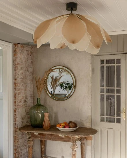 Lou Lou plafond Ø80 cm natur - 20V