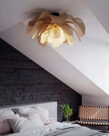 Lou Lou plafond Ø80 cm natur - 20V