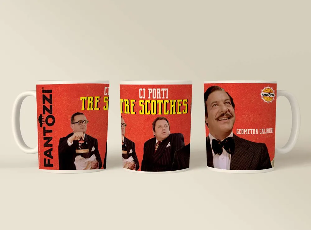 Magnetisk Fantozzi Tre Scotches Mug
