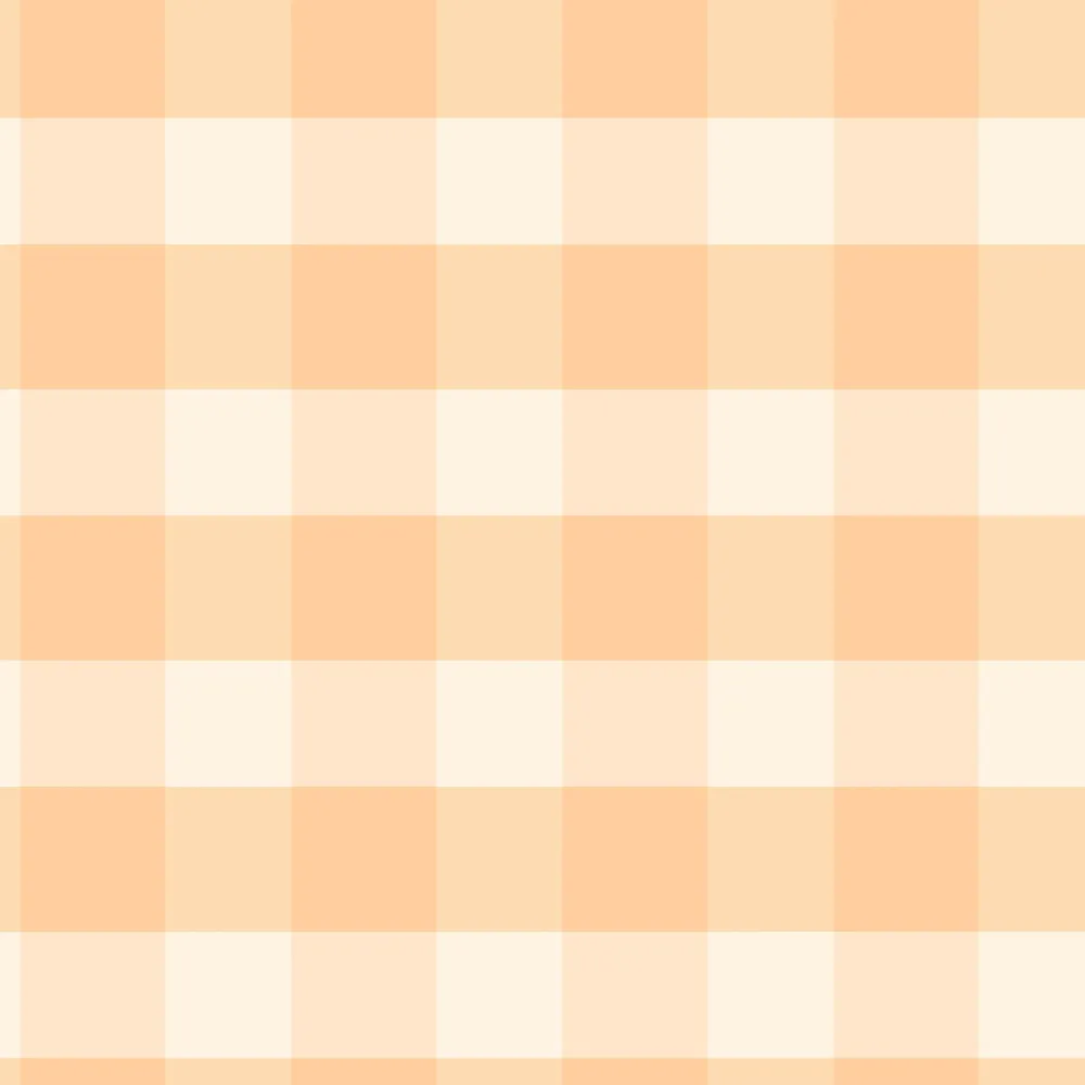 Magnetisk Gingham - Kumquat
