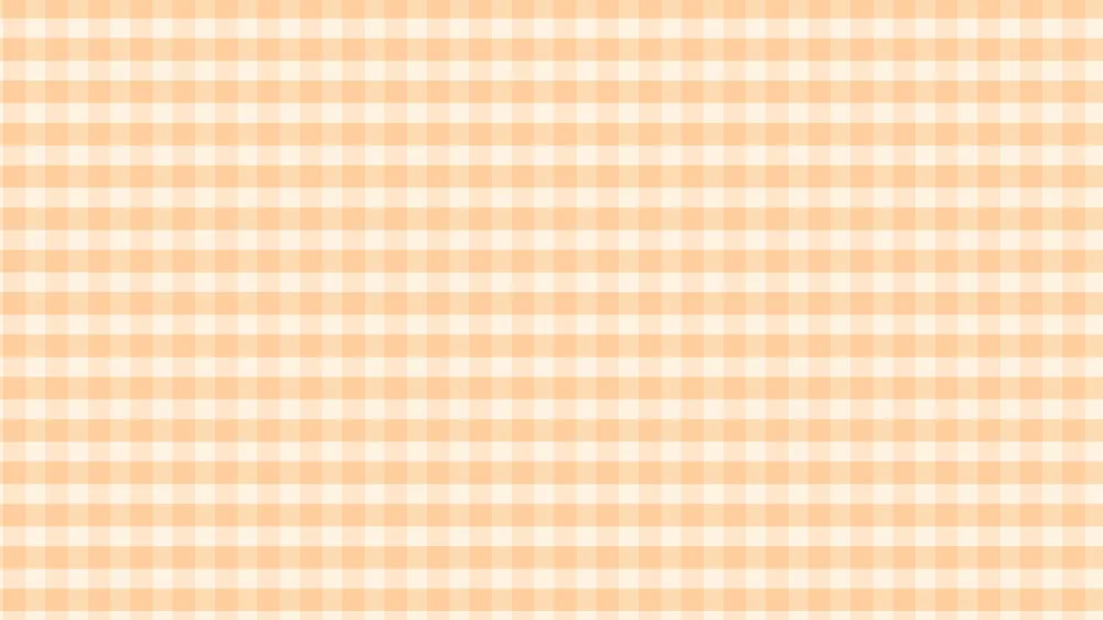 Magnetisk Gingham - Kumquat