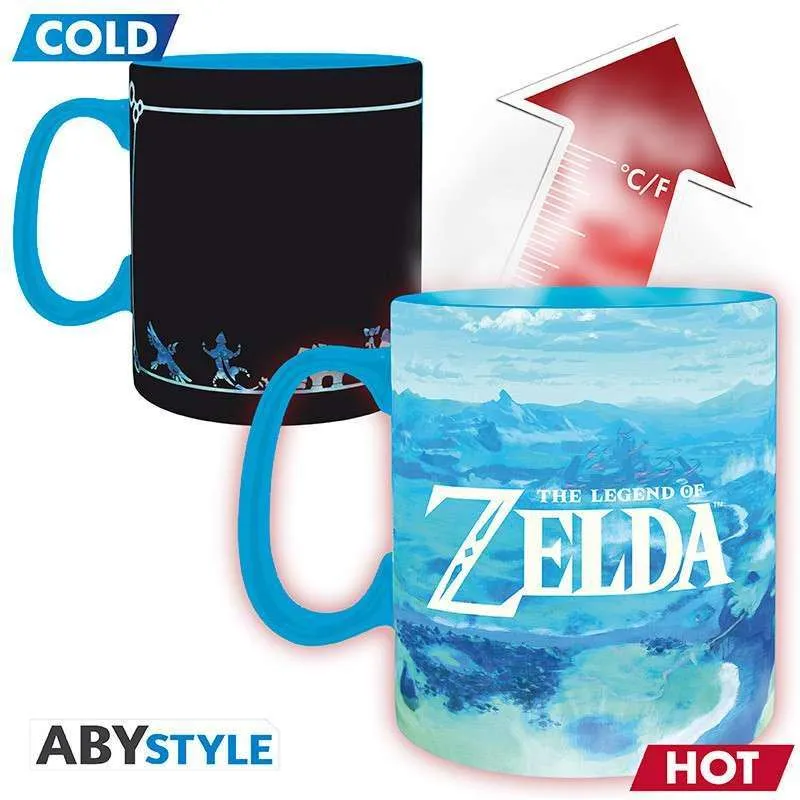Magnetisk Legend Zelda Heat Adapt Mug