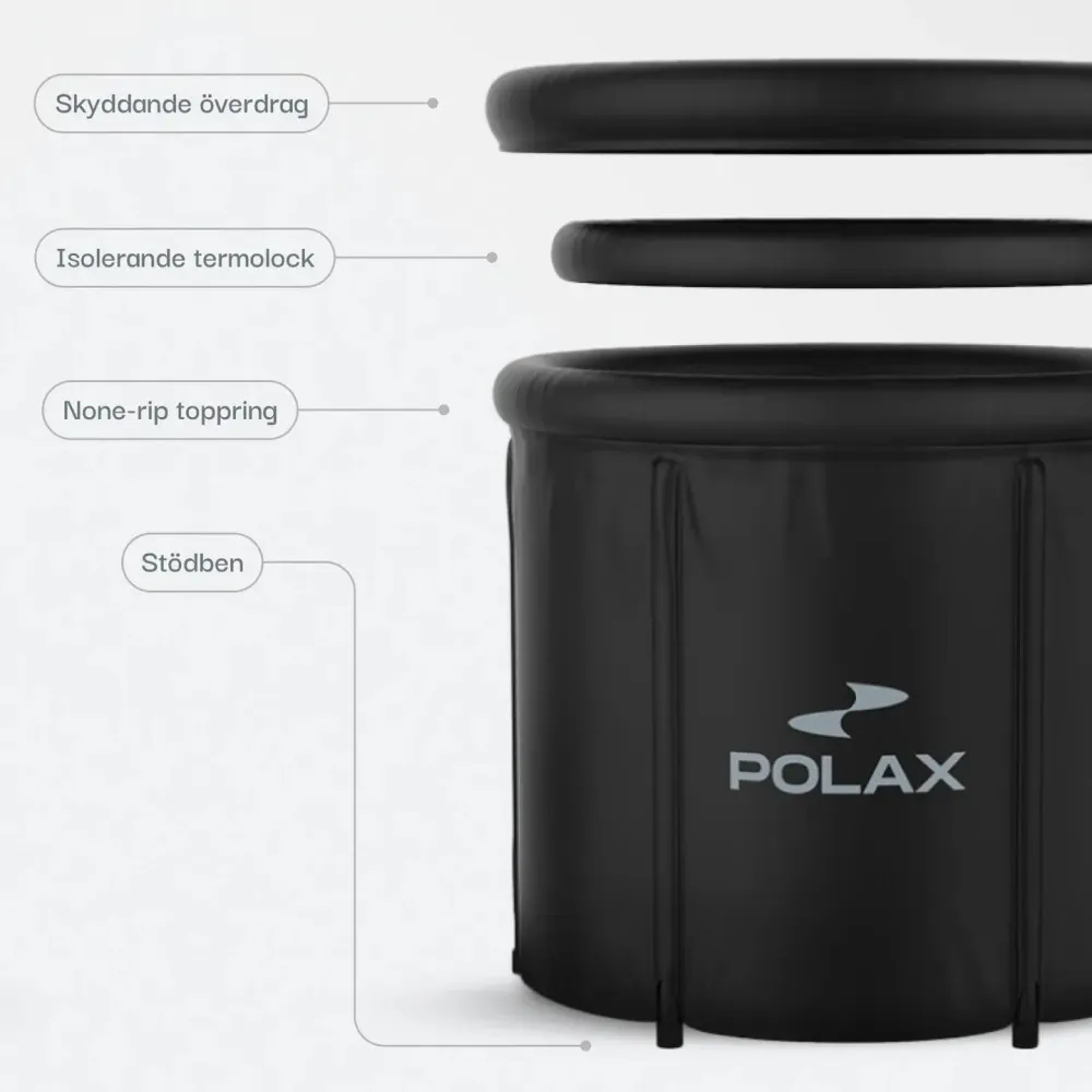 Magnetisk Polax Air Utsvävande Isbad