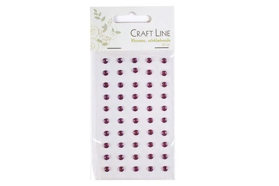 Magnetisk Strass 5Mm 50St Lila