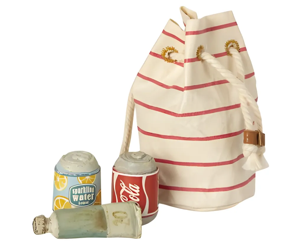 Maileg Bag w. beach essentials Kit Accessories