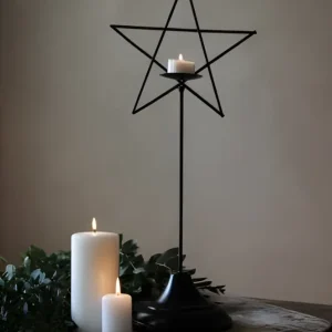 Majas Ljusstake "Metal Star" Made USA