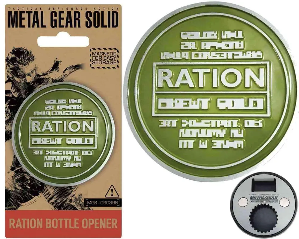 Metal Gear Robust Ration Bottle Opener