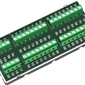 Modul L 20pol broad skruv 1mm²