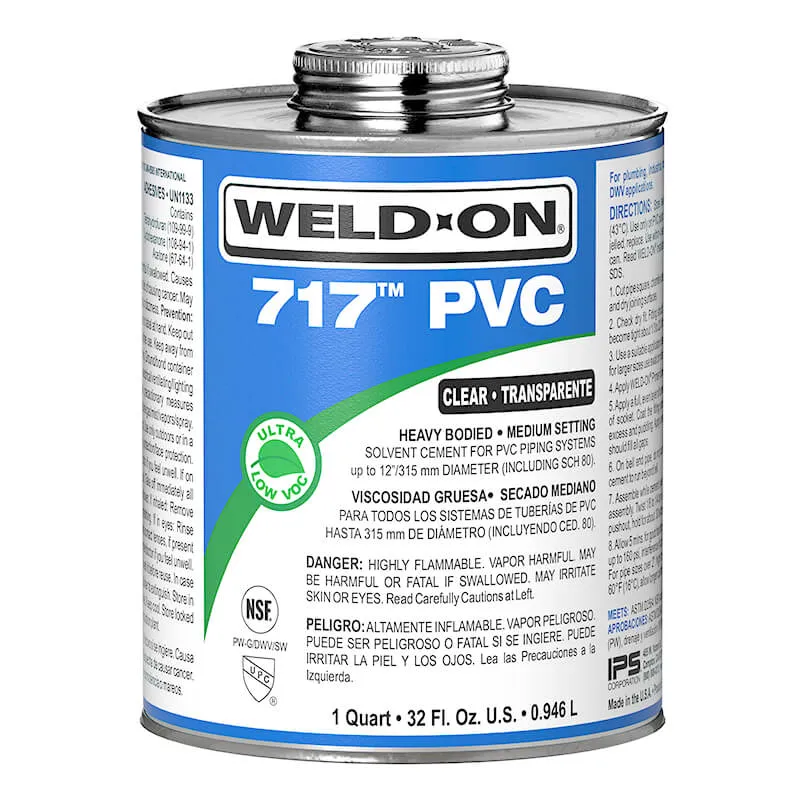 Multi-Purpose PVC lim Weld-On® 717™ 473ml