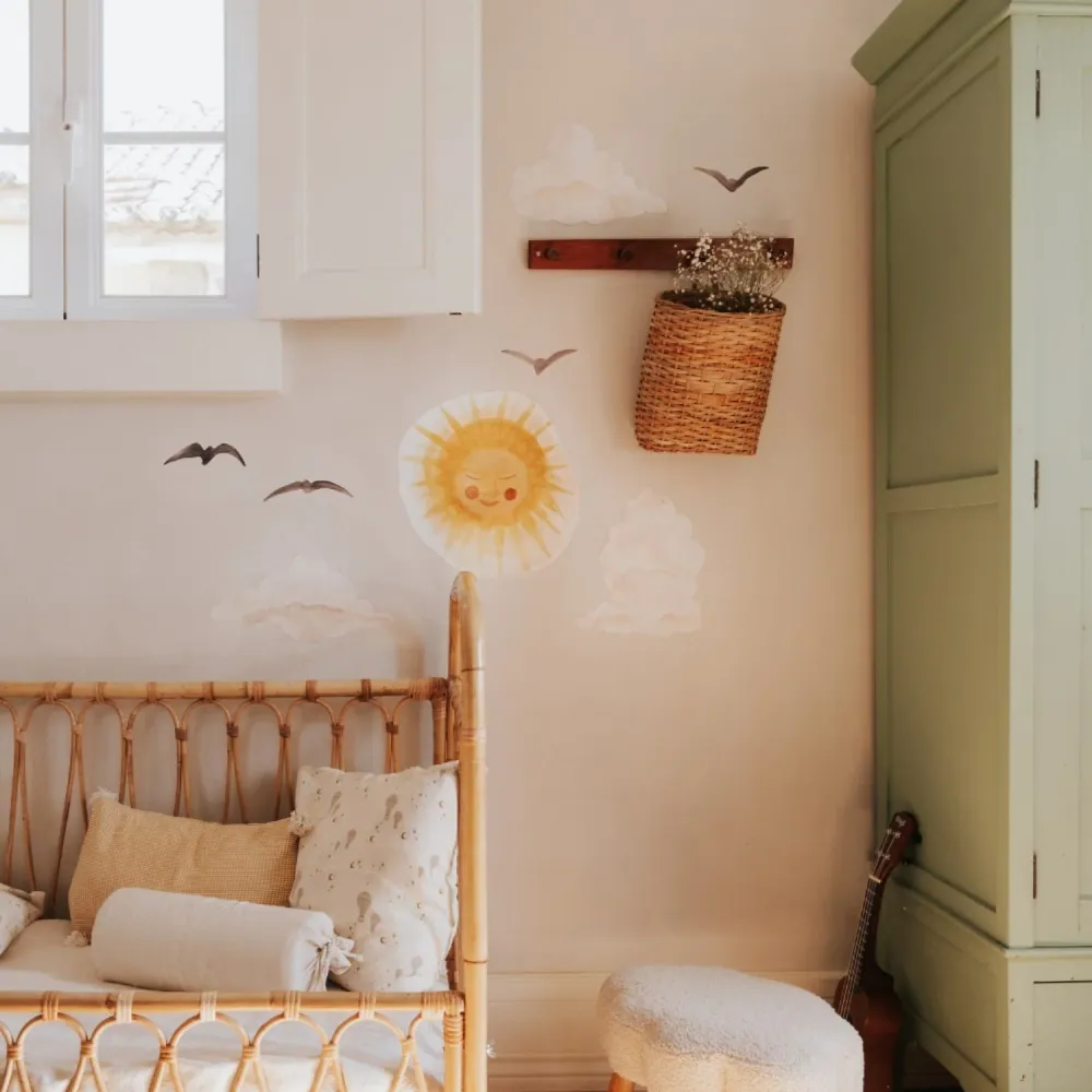 Multi-Purpose That's Mine Yellow Wallsticker Sun