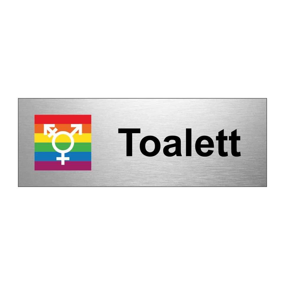Multi-Purpose Toalett hbtq 225x80mm