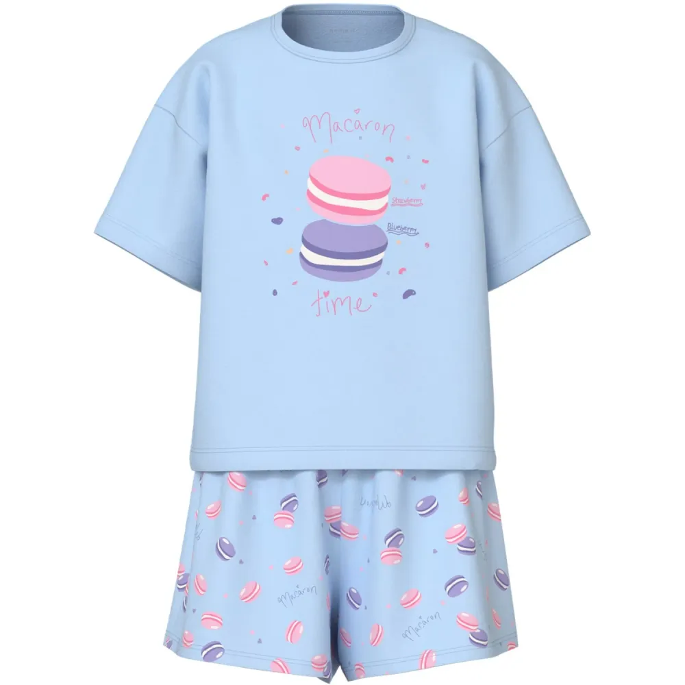 Name It Nantucket Breeze Natsæt Macaron Noos - 20V 86