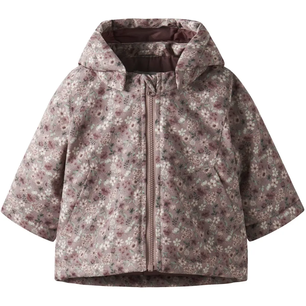 Name It Woodrose Flower Nbfmaxi Pa Jacka Aop - 20V 68