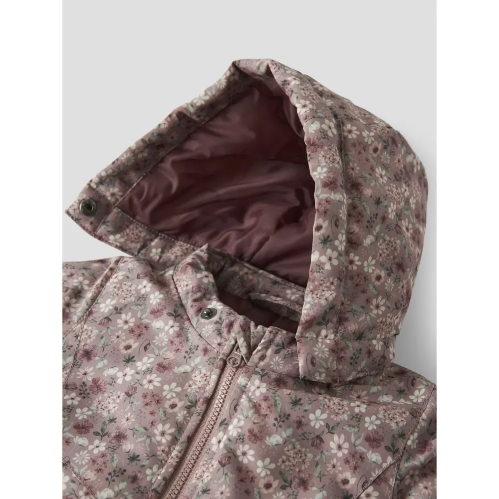 Name It Woodrose Flower Nbfmaxi Pa Jacka Aop - 20V 68