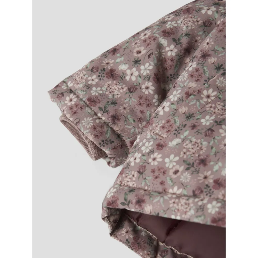 Name It Woodrose Flower Nbfmaxi Pa Jacka Aop - 20V 68