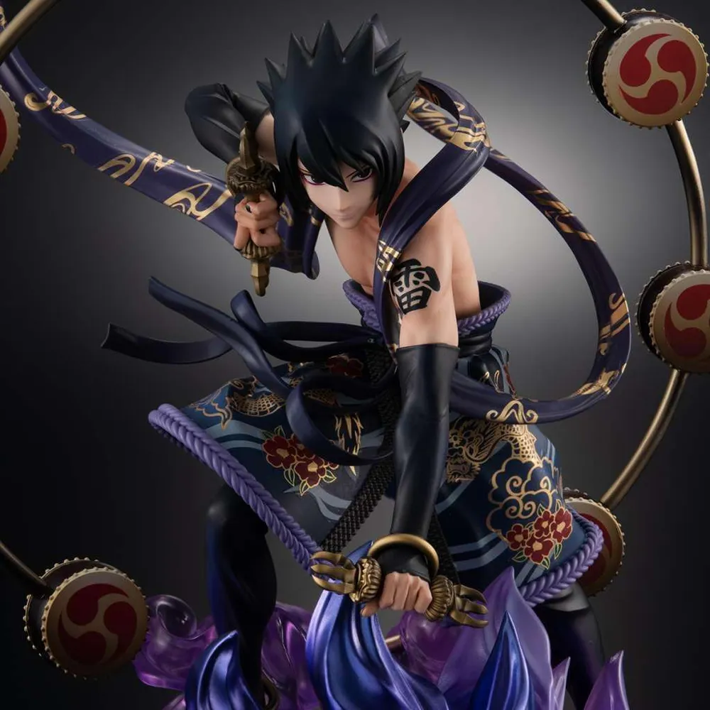 Naruto Shippuden Sasuke Thunder God Staty