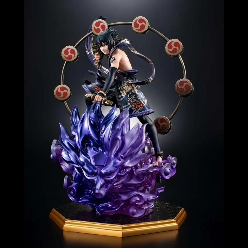 Naruto Shippuden Sasuke Thunder God Staty