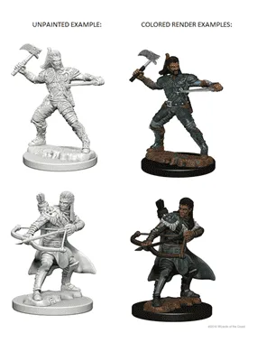 D&D Nolzur's Marvelous Unpainted Miniatures - Human Male Ranger Vibration Reduction