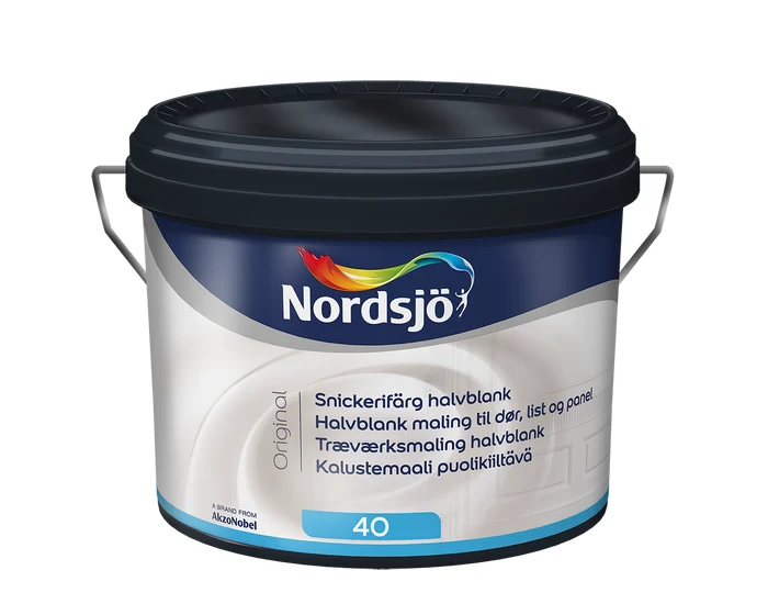 Nordsjö Initial Snickerifärg 40 halvblank 1L