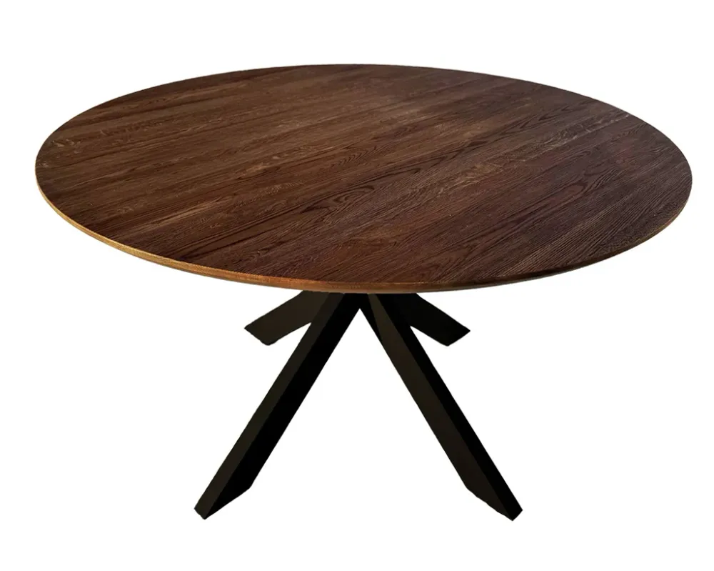 Oakland Runt Matbord Massiv Matte Ek