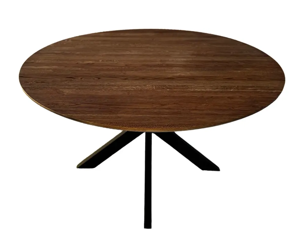 Oakland Runt Matbord Massiv Matte Ek