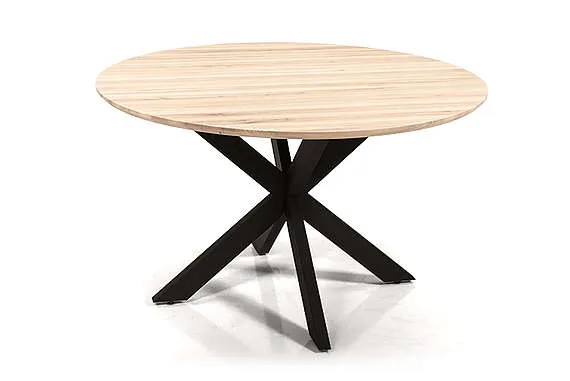 Oakland Runt Matbord Massiv Matte Ek