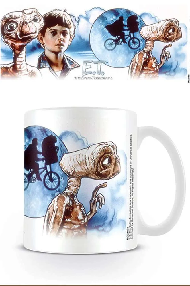 E.T. och Elliot Illustrationsmugg 320 ml Drywall Installation