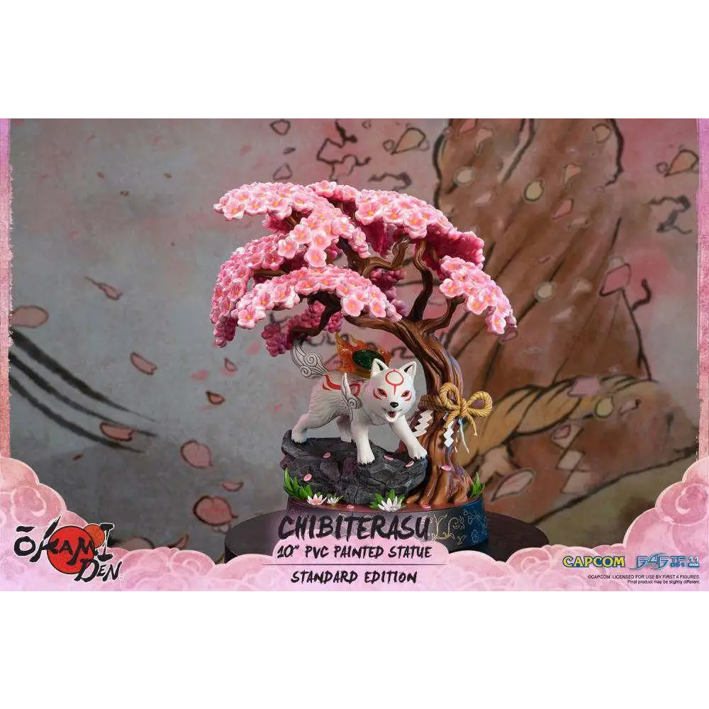 Okamiden Chibiterasu PVC-statyn