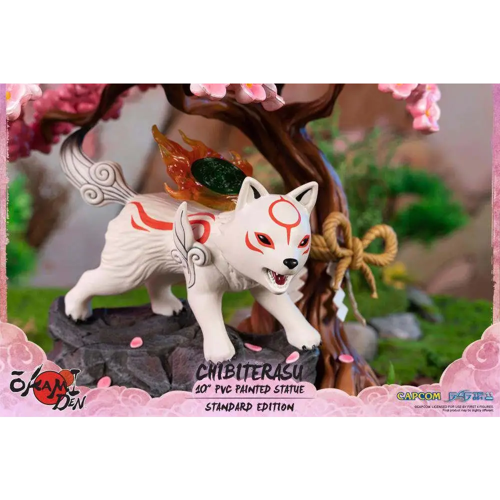Okamiden Chibiterasu PVC-statyn