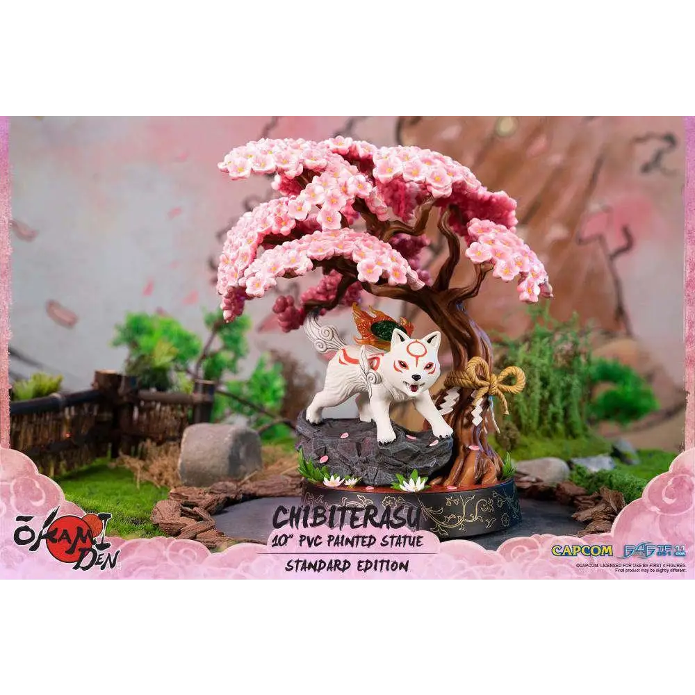 Okamiden Chibiterasu PVC-statyn