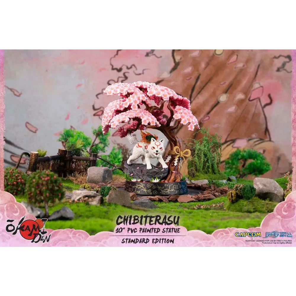 Okamiden Chibiterasu PVC-statyn